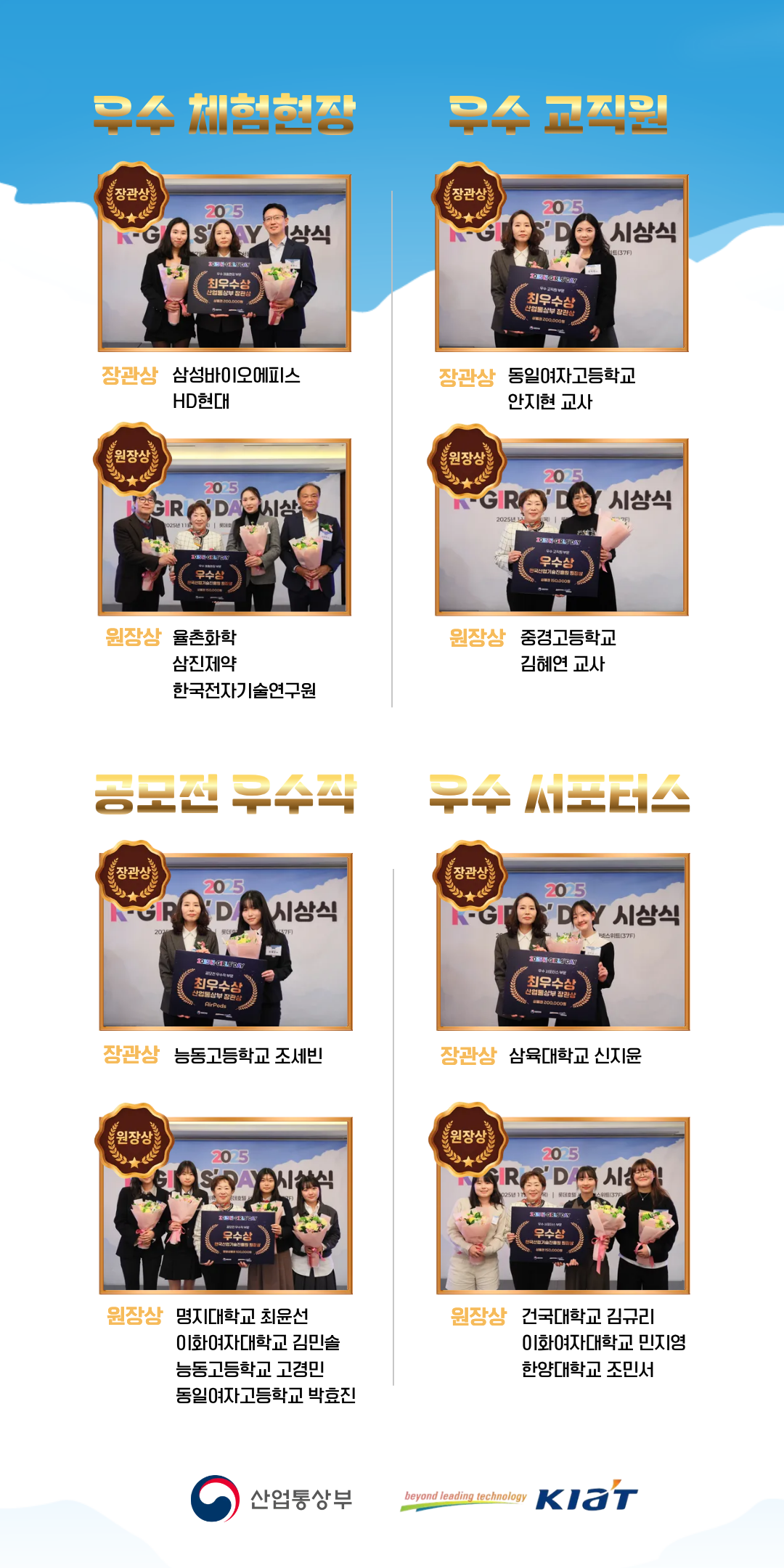 2025 K-Girls' Day 시상식